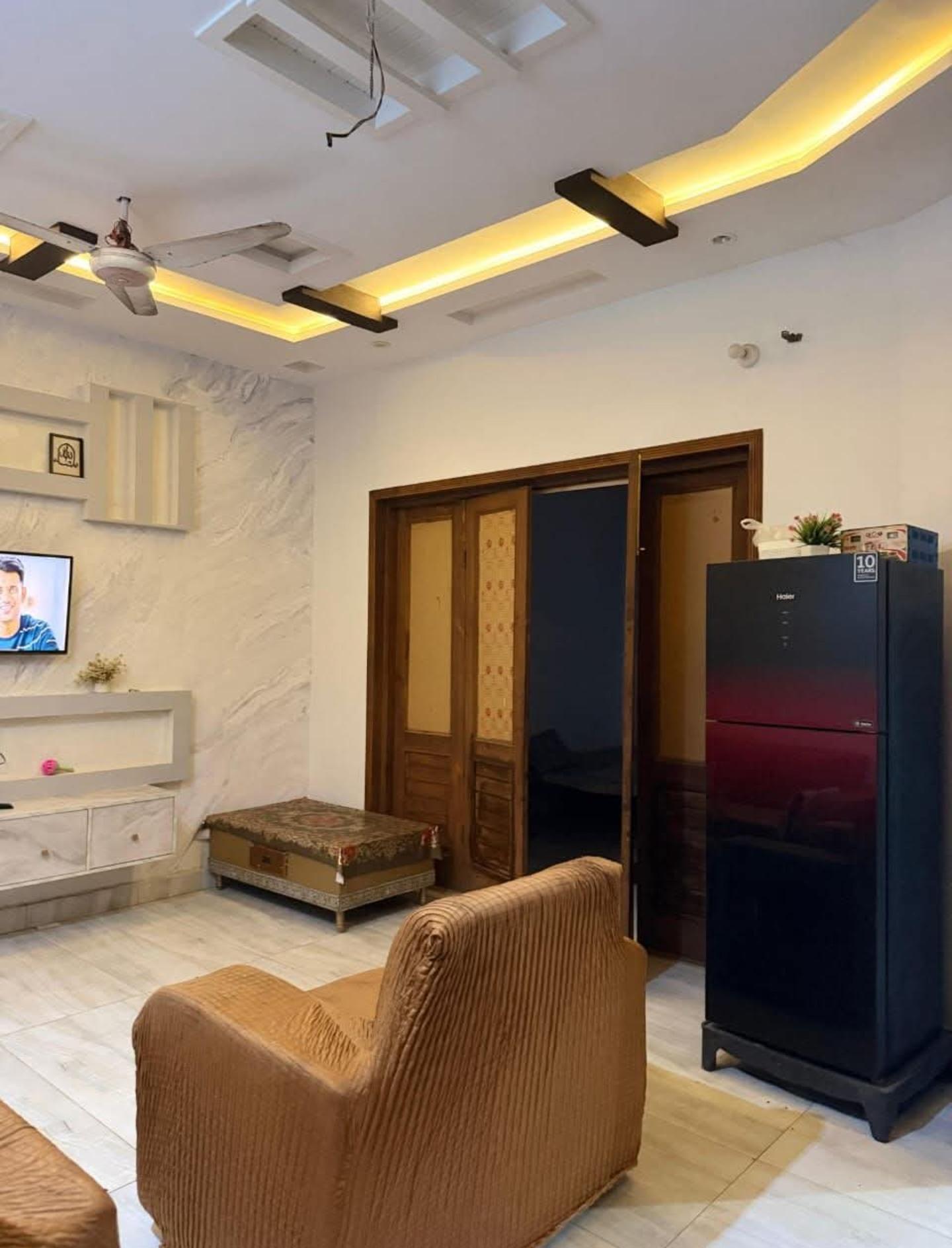 5 Marla Double Story Park Facing House for Sale - Ismail Home Green Town Faisalabad