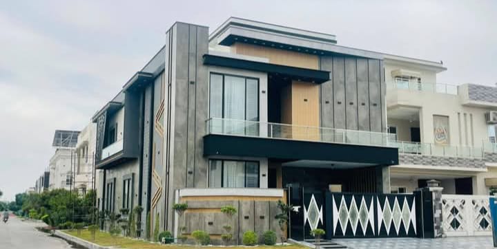 10 Marla Brand New Luxury Corner Modern House for Sale - DC Colony, Gujranwala Cantt