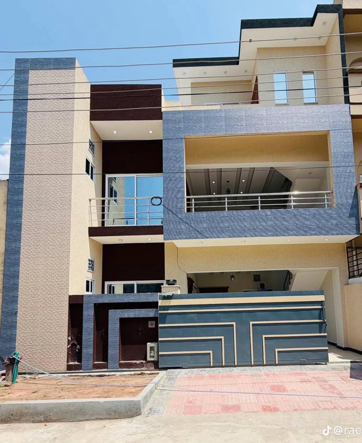6 Marla Brand New House 2 Crore 30 Lac 5 Bedrooms Water Bore, Airport Housing Society Gulzar e Qaid Sector 4 Rawalpindi