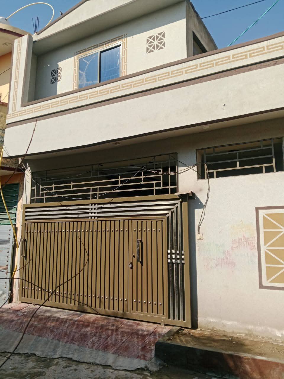 5 Marla House 110 Lac 2 Bedrooms TV Lounge Media Wall Car Porch 20ft Street, Shaheen Town Lehtrar Road Islamabad