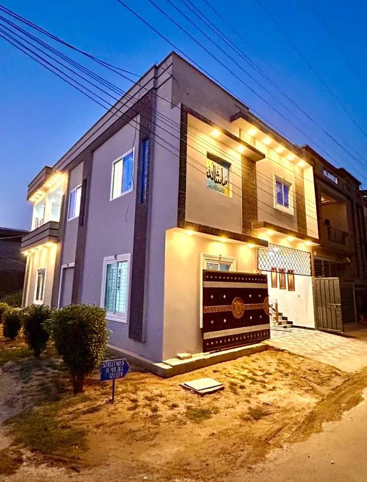 5Marla New Brand Corner Duble Story House For Sale